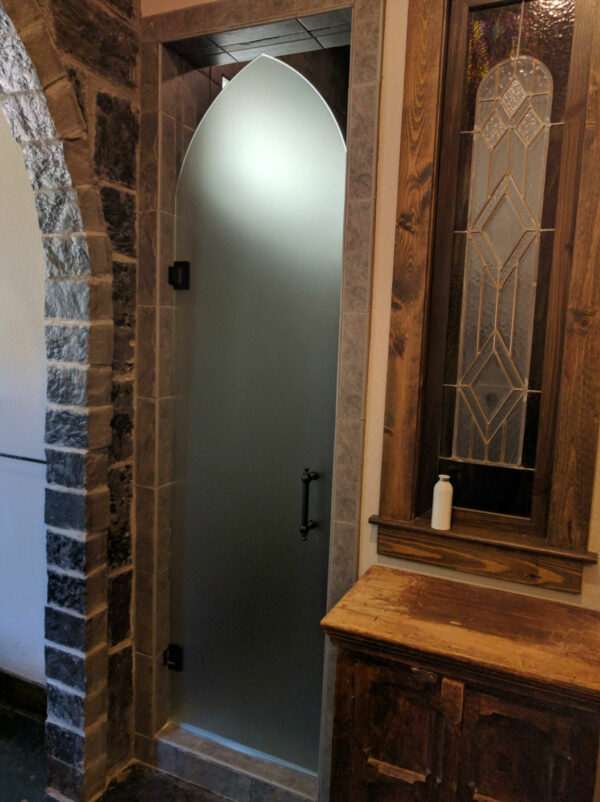 glass door for showers custom